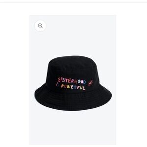 Zadig and Voltaire Sisterhood is wonderful Bucket Hat